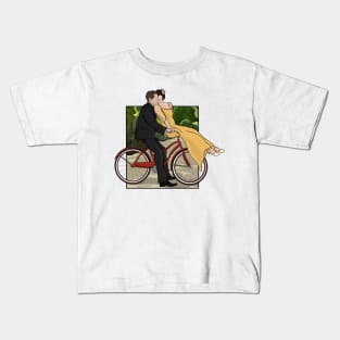 Phrack Dressed Up on a Bike Kids T-Shirt